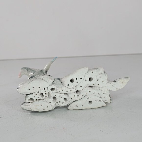 Handmade Ceramic Goat Figurine With Unique Glazed Finish By C.S. Langille - Picture 7 of 8